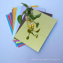 OLEG Size Custom Rose Gold Acrylic Mirror Sheet Wholesale